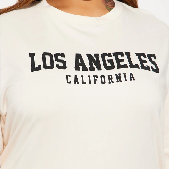 Nwt FashionNova Los Angeles Biker Short Set - Picture 2 of 7